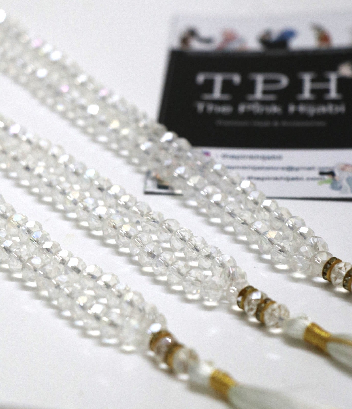 Crystal Beads Tasbeeh 1 Pc