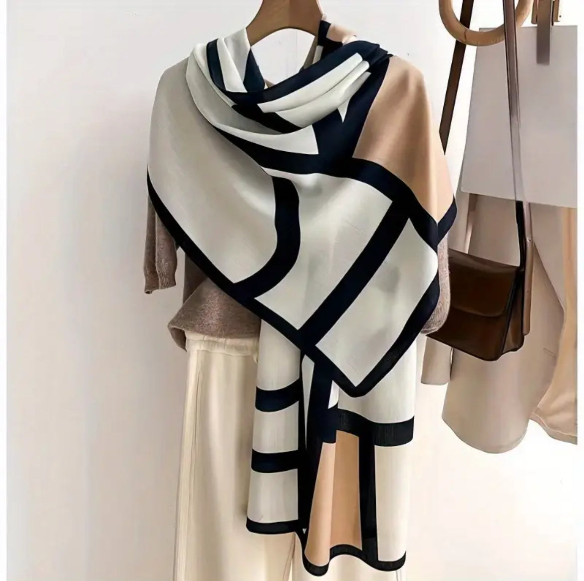 Branded Print Viscose Cotton