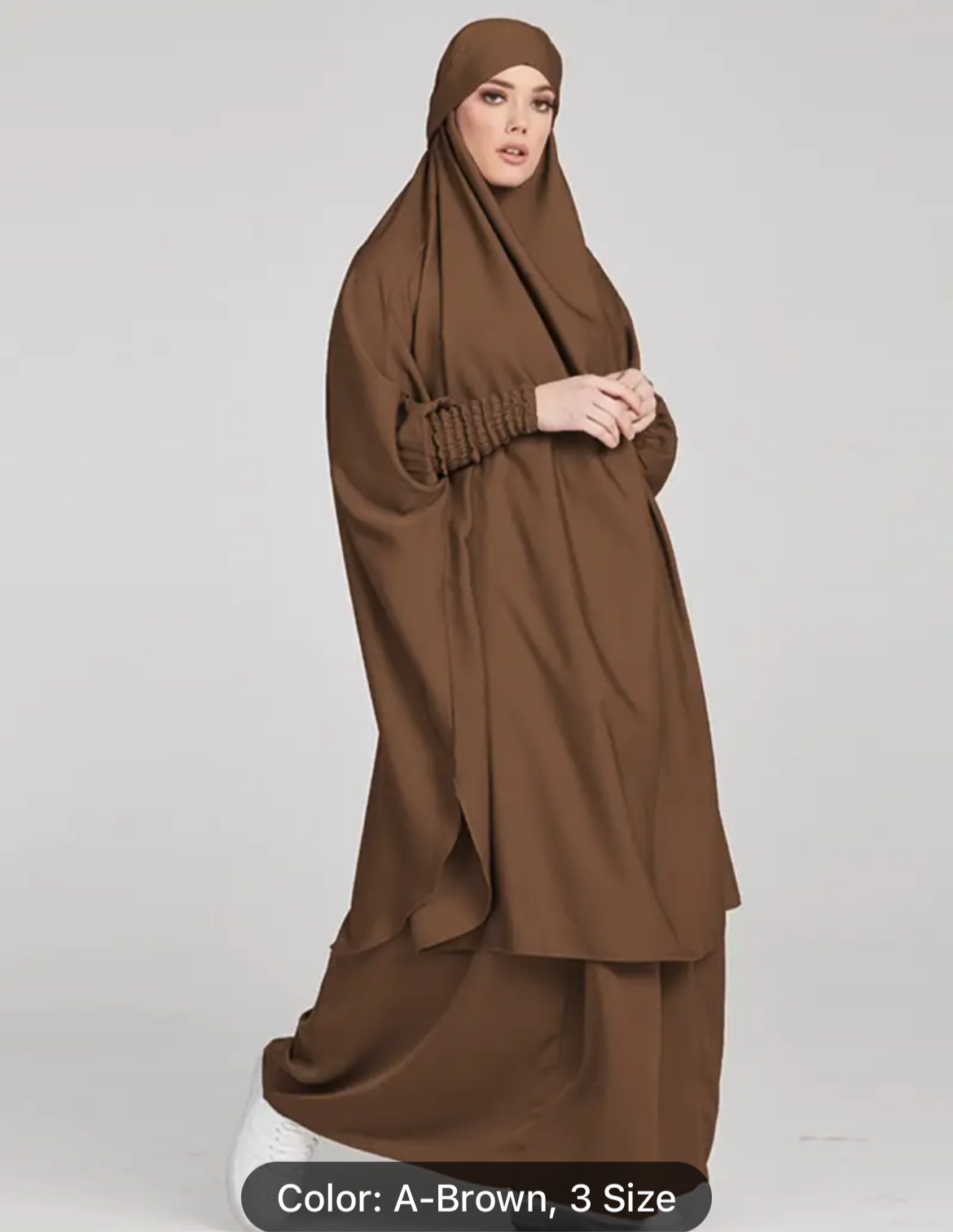 3 Pcs SKIRT JILBAB WITH NIQAB