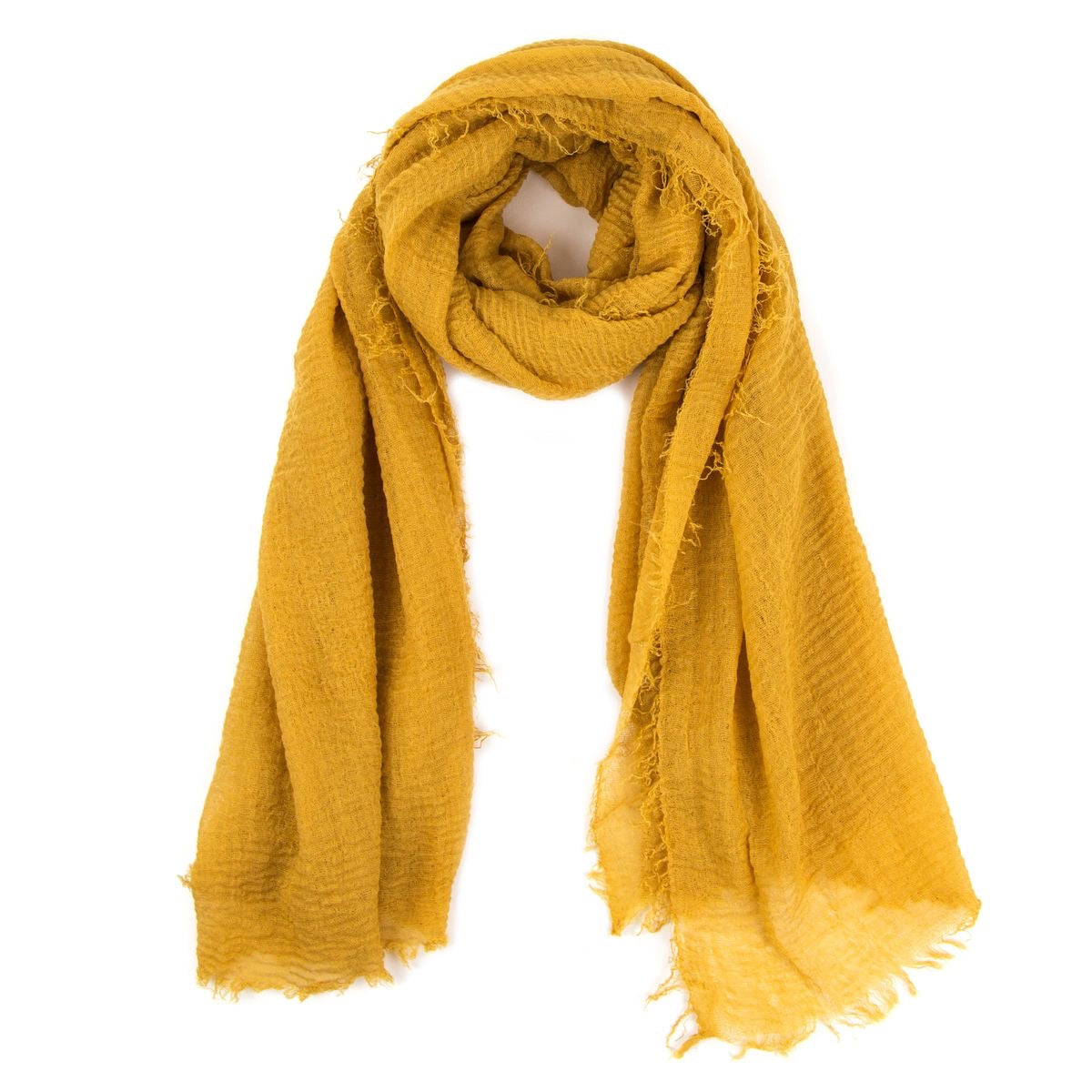 CRINKLED COTTON HIJAB