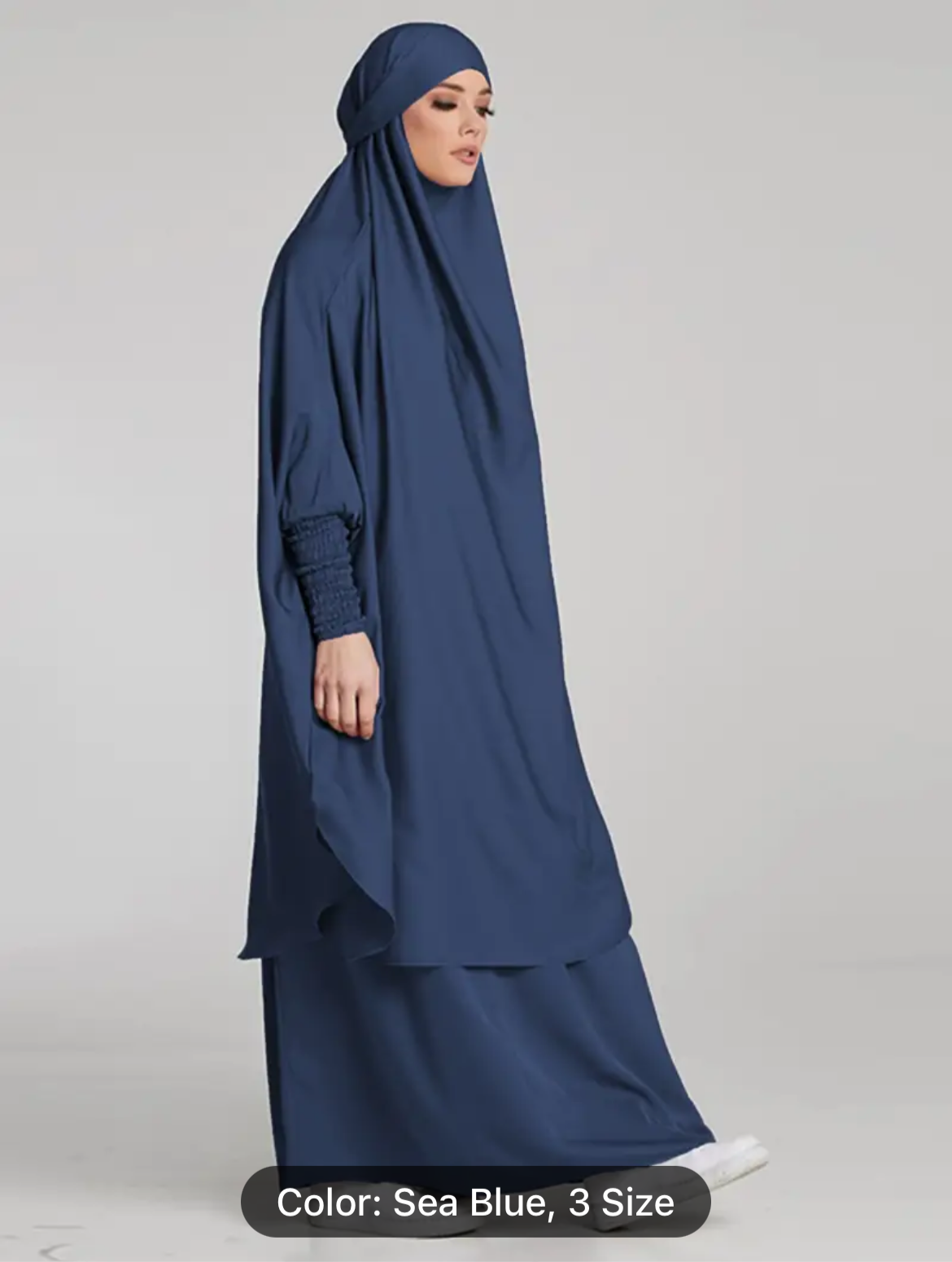 3 Pcs SKIRT JILBAB WITH NIQAB