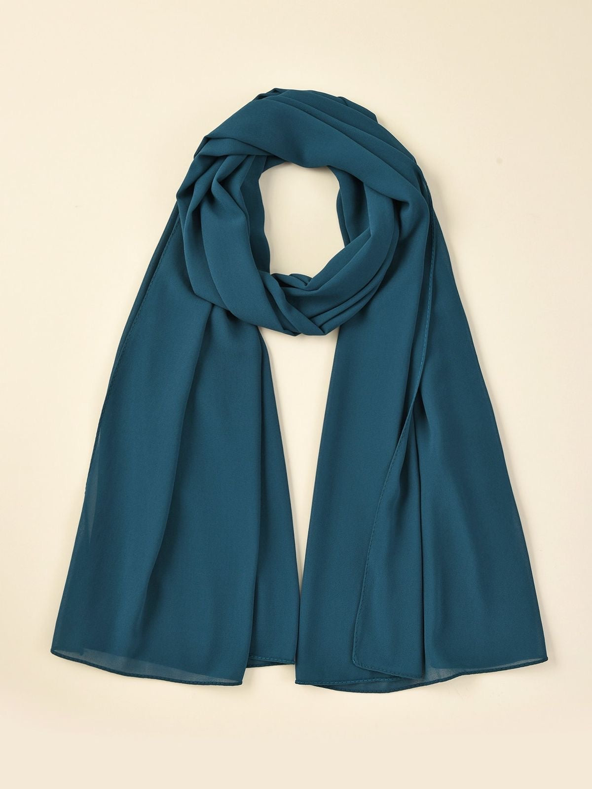 TEAL BLUE GEORGETTE HIJAB