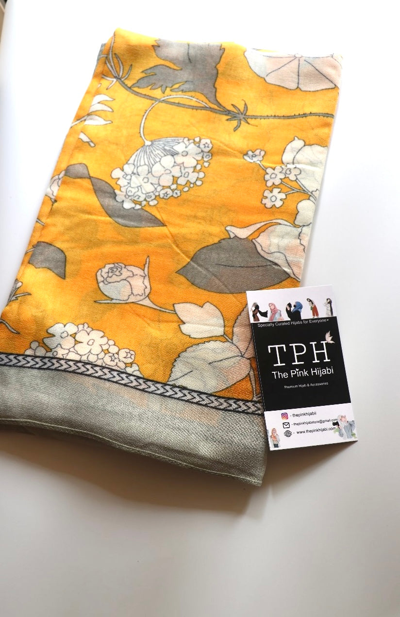 Branded Print Viscose Cotton