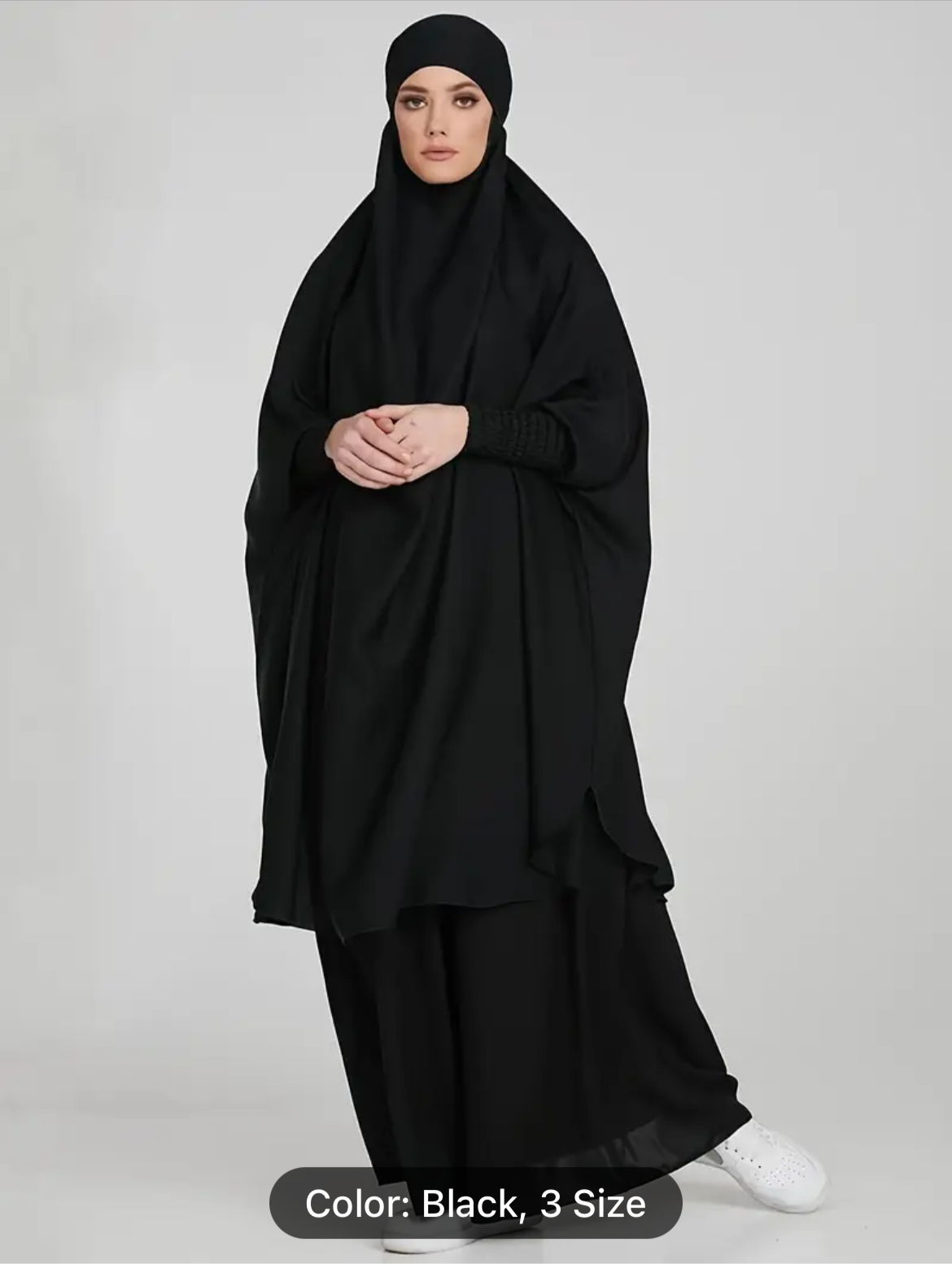 3 Pcs SKIRT JILBAB WITH NIQAB