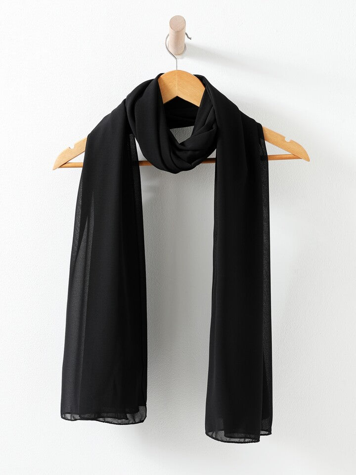 BLACK MALAYSIAN GEORGETTE 2 Mtr