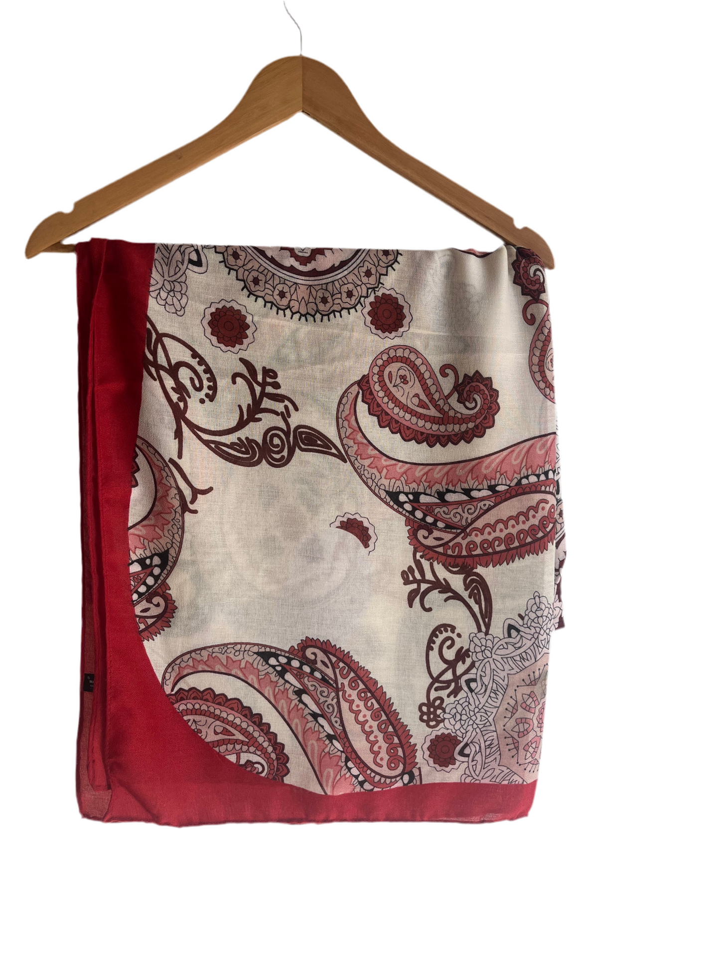 Branded Print Viscose Cotton