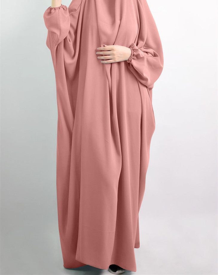 BLUSH LONG JILBAB 1 PCS