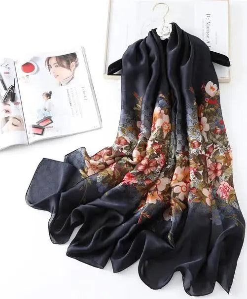 Branded Print Viscose Cotton