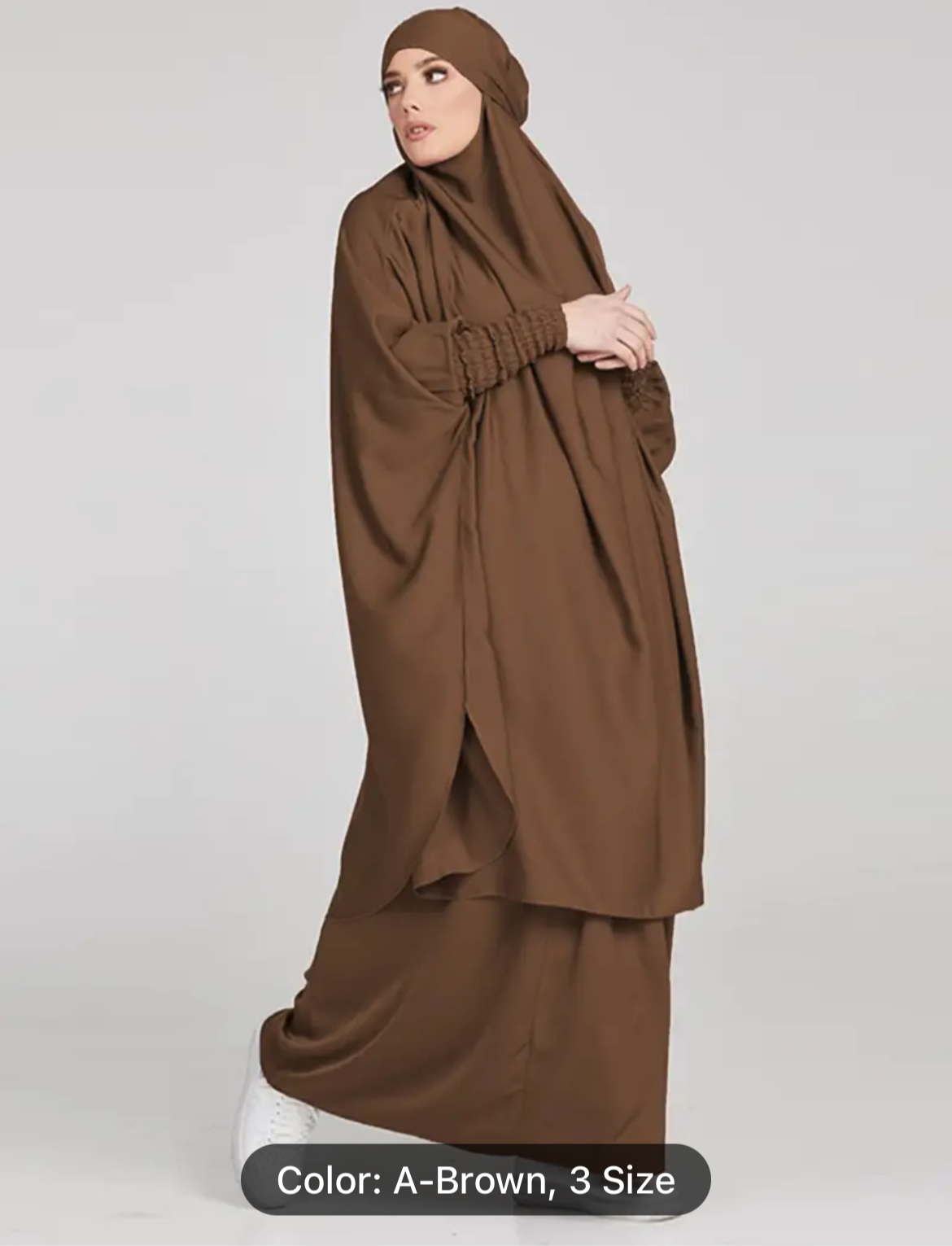 3 Pcs SKIRT JILBAB WITH NIQAB