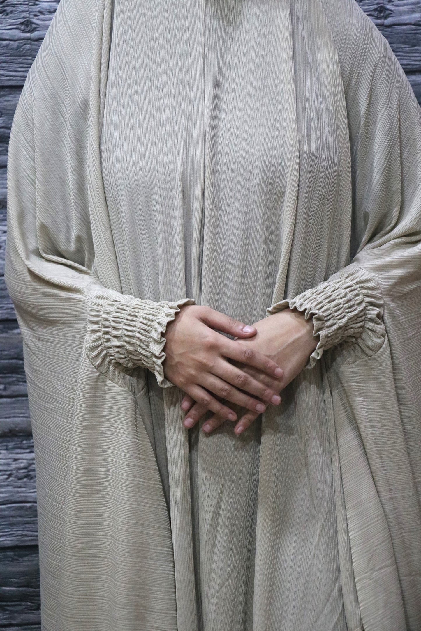 BEIGE PRAYER DRESS
