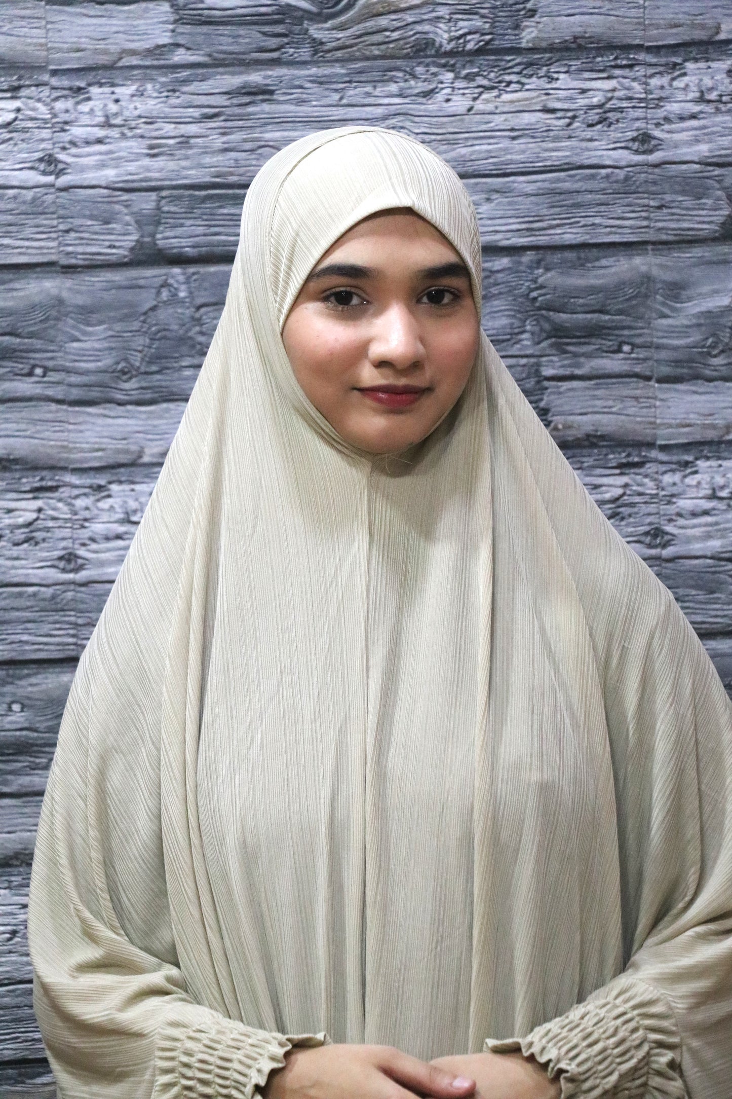 BEIGE PRAYER DRESS