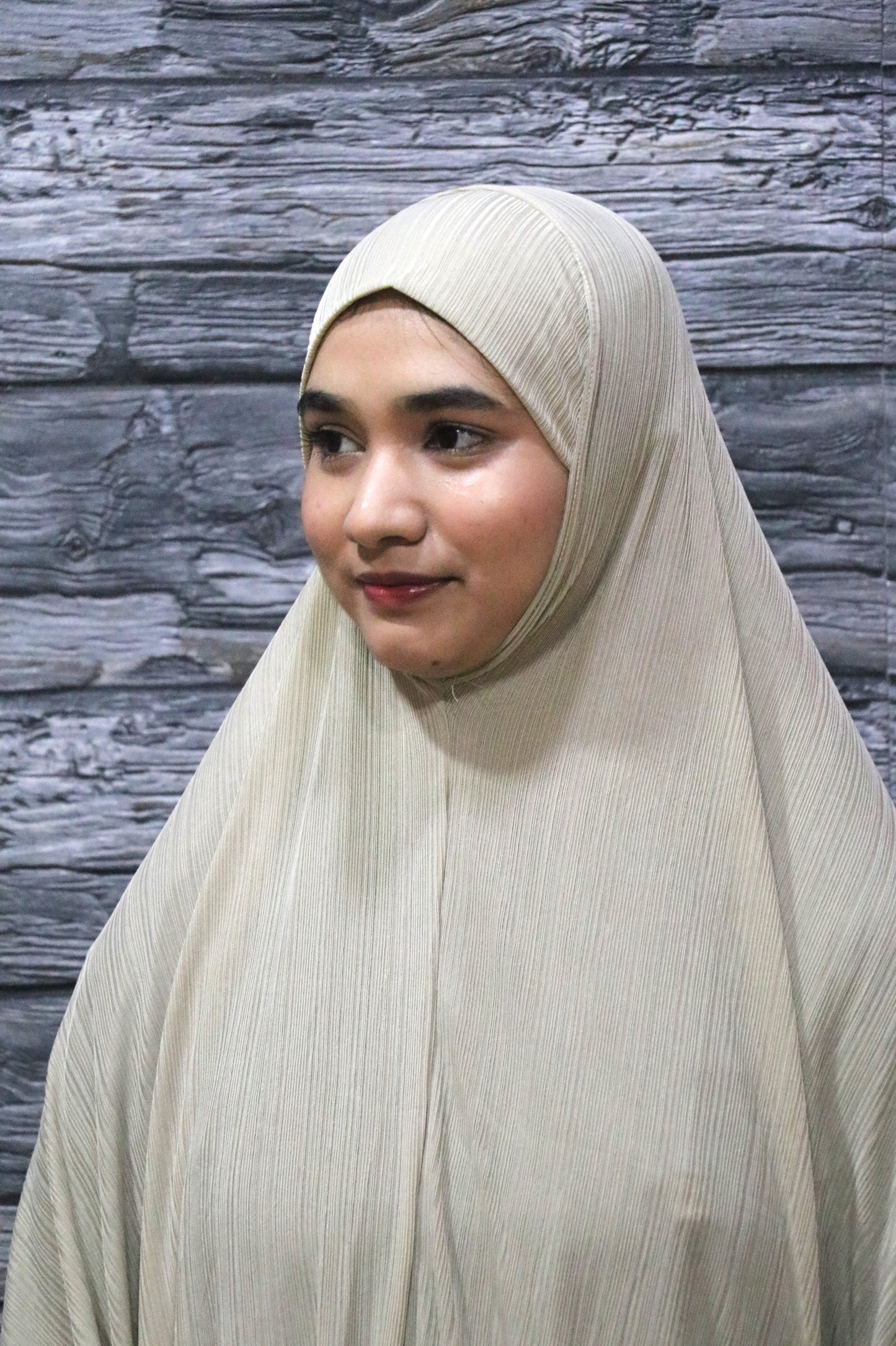 BEIGE PRAYER DRESS