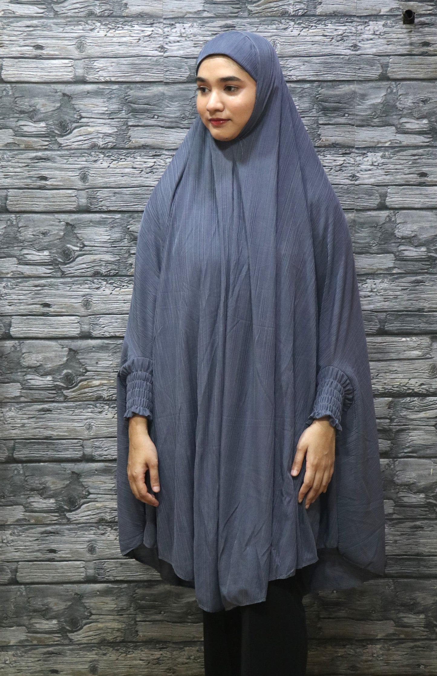 GREY-PRAYER DRESS