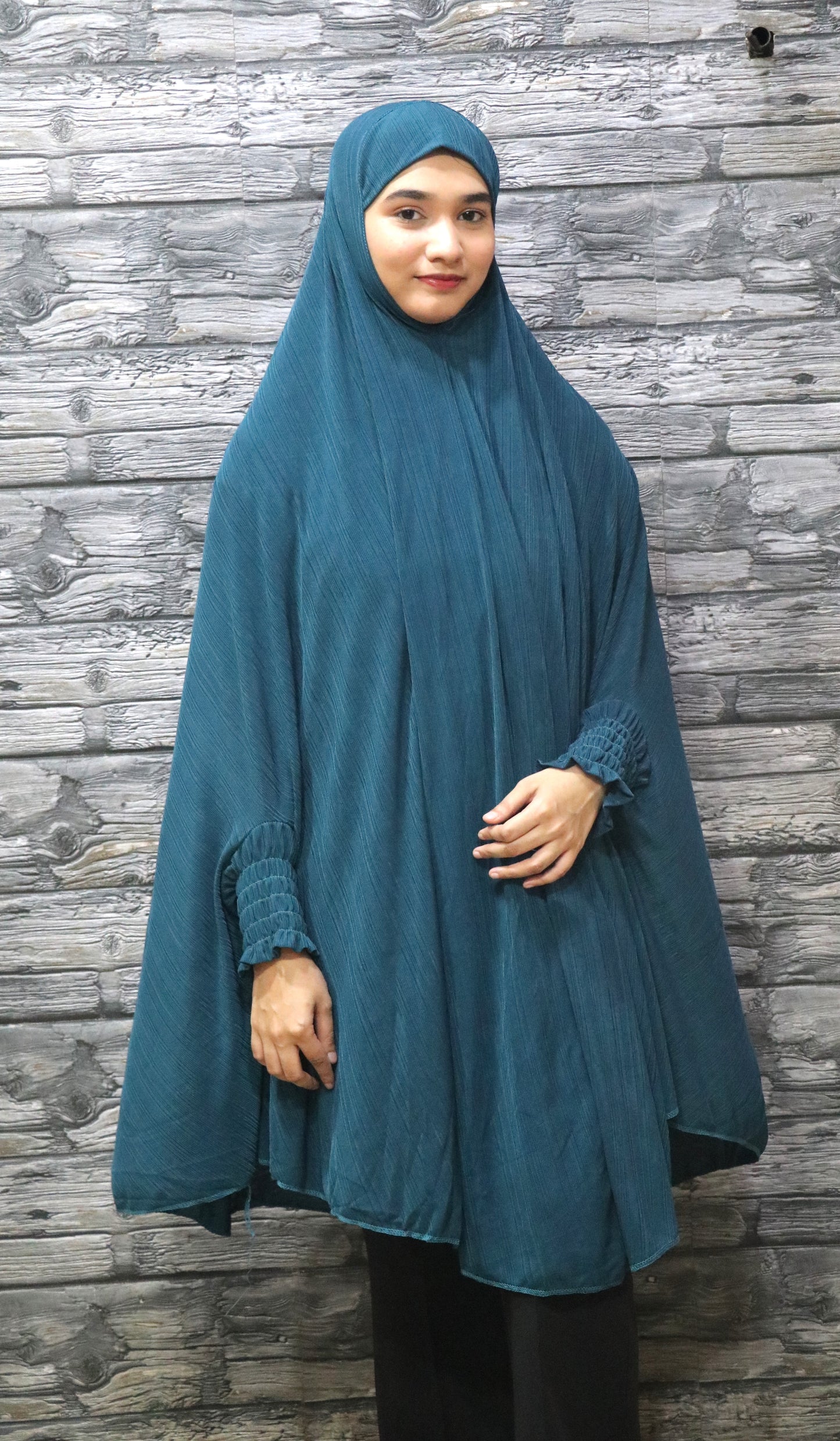 TEAL PRAYER DRESS