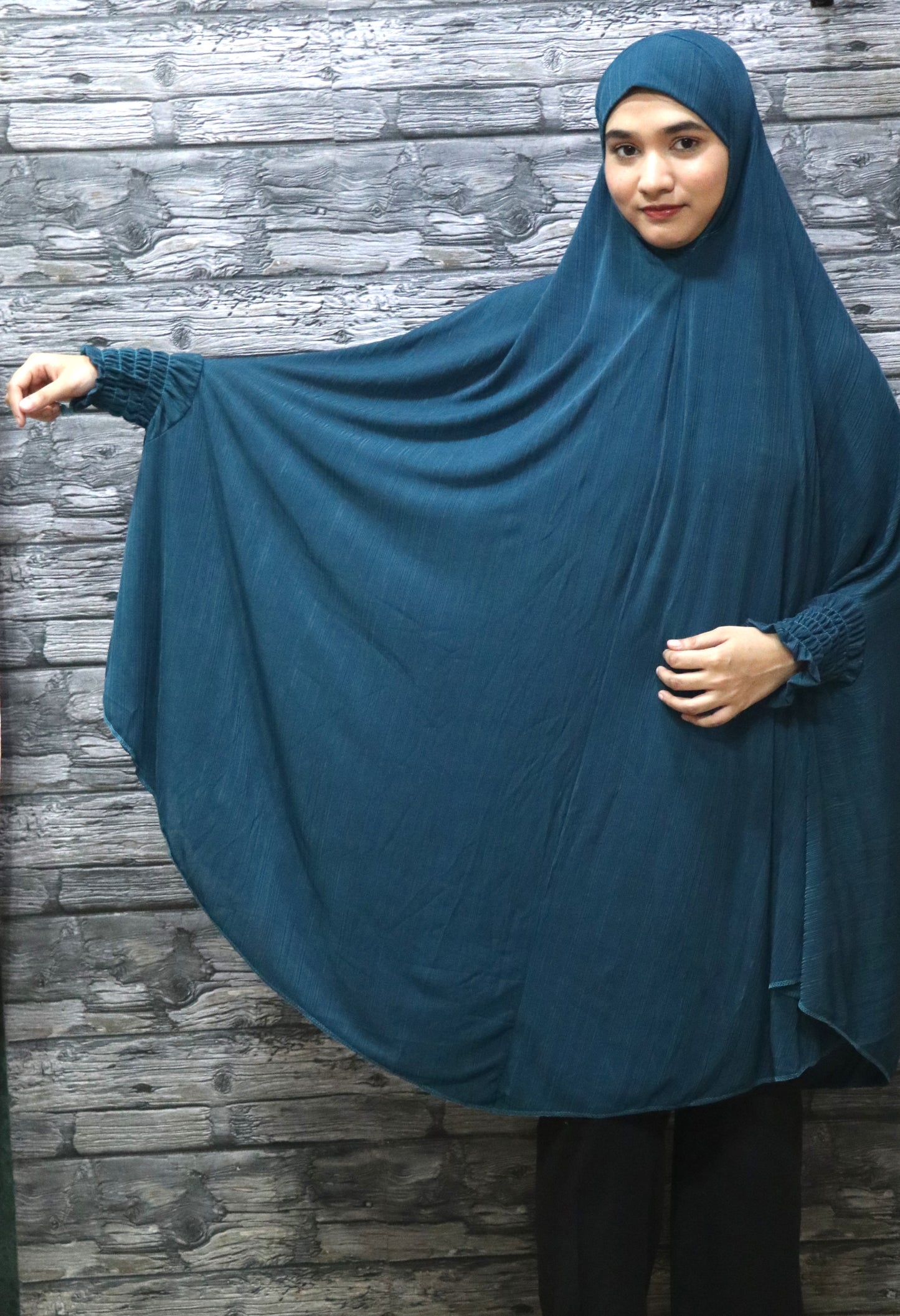 TEAL PRAYER DRESS