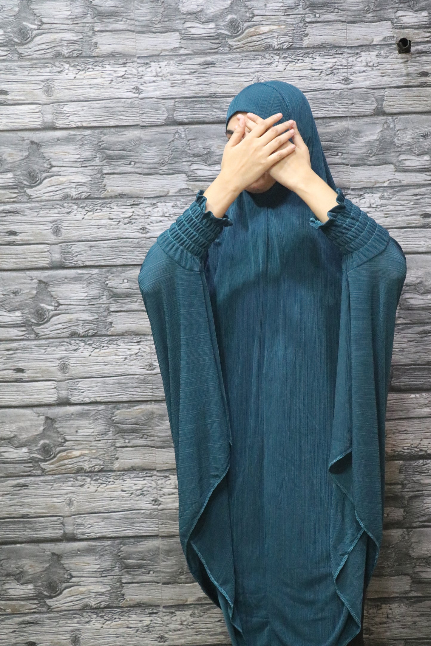TEAL PRAYER DRESS
