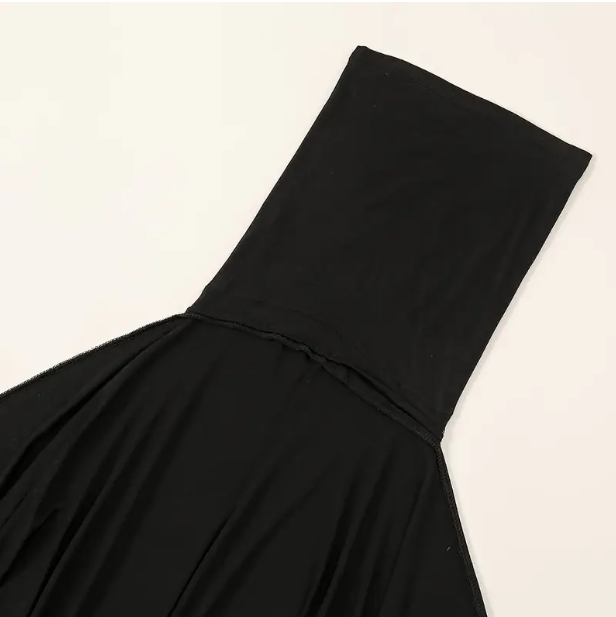 INSTANT HIJAB ATTACHED TUBE CAP - BLACK