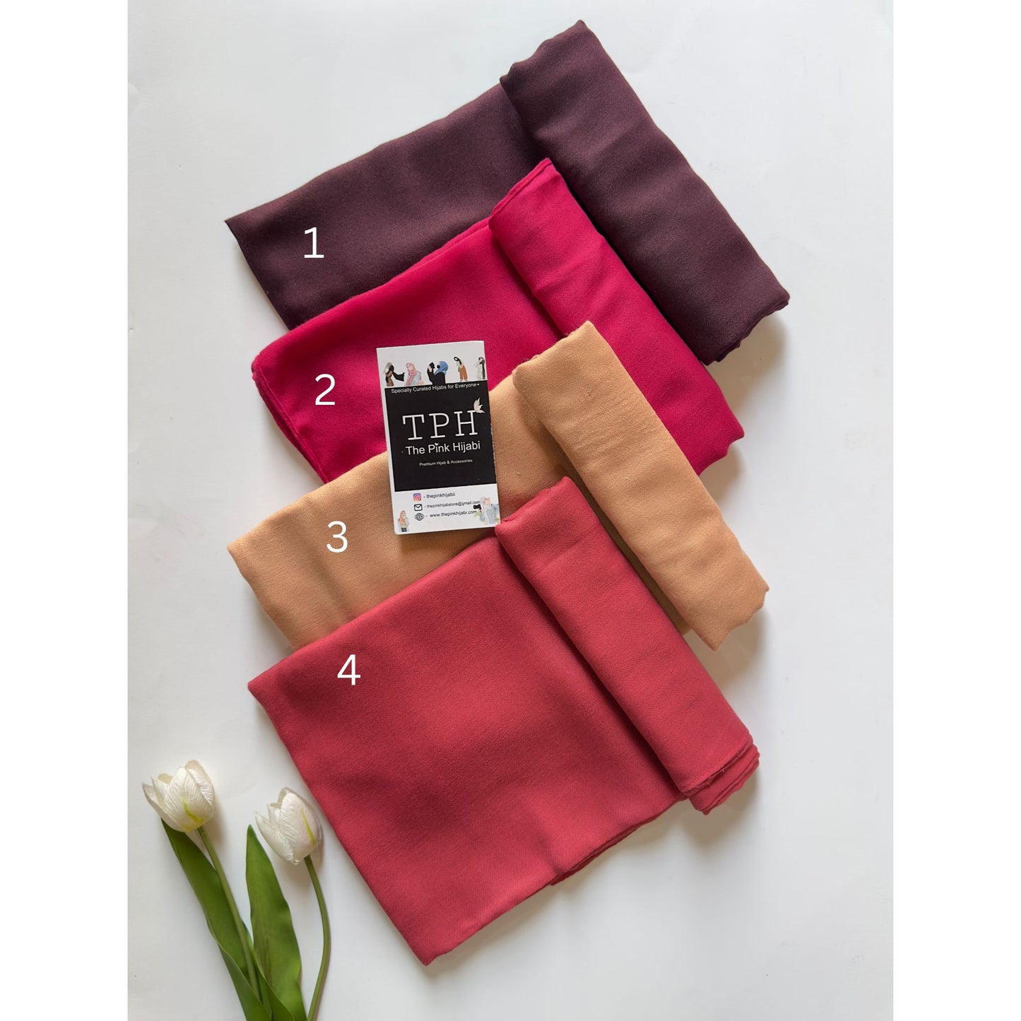 Cotton Scarf | Soft, Breathable & Lightweight | The Pink Hijabi