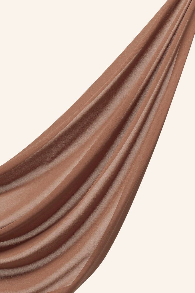 BROWN GEORGETTE HIJAB