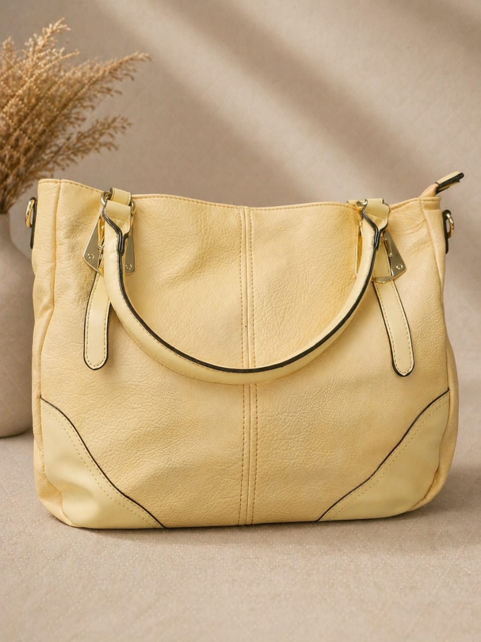 BEIGE BELLE HAND BAG