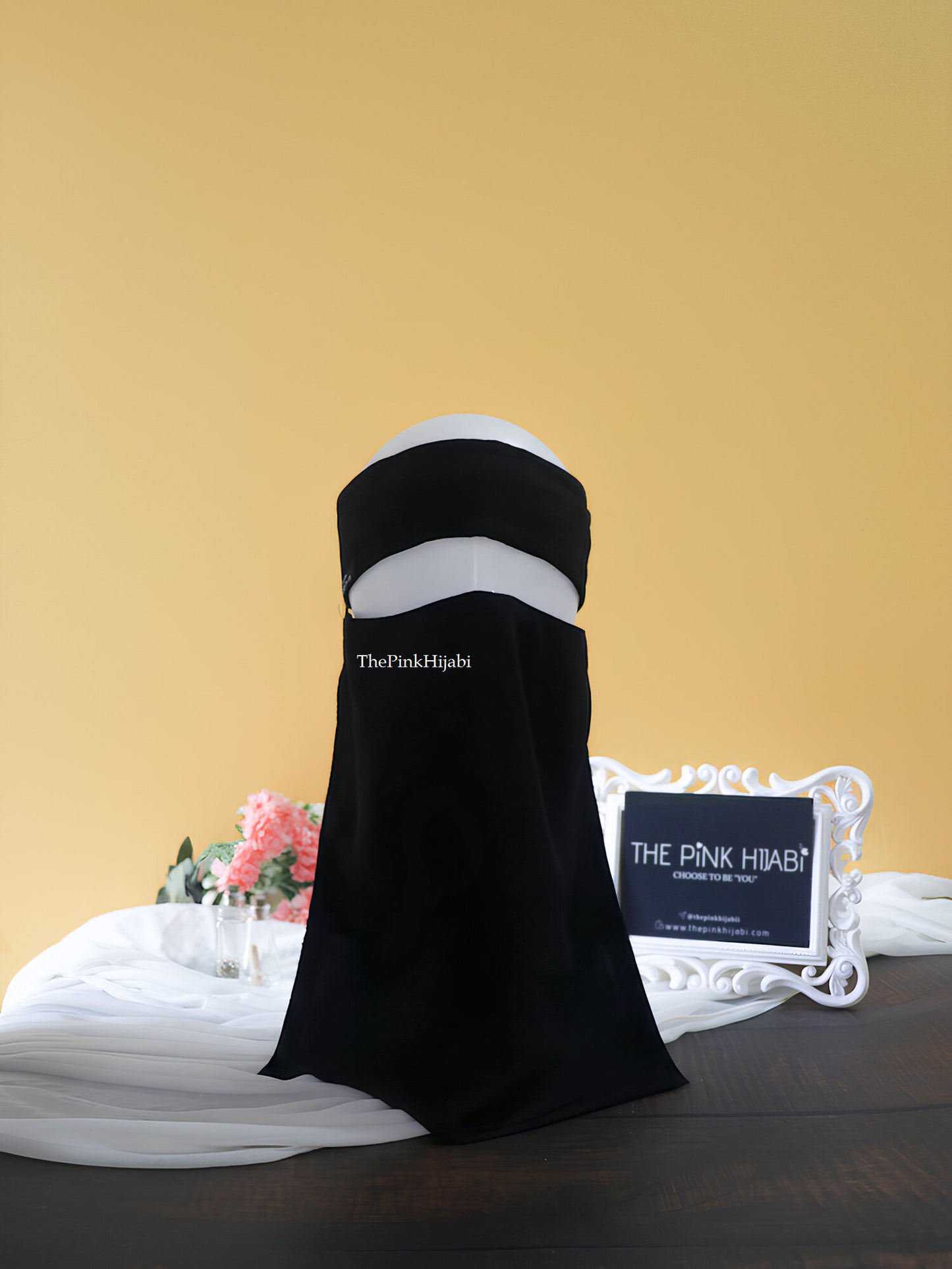 Classic Everyday Niqab – Full Coverage & Comfort