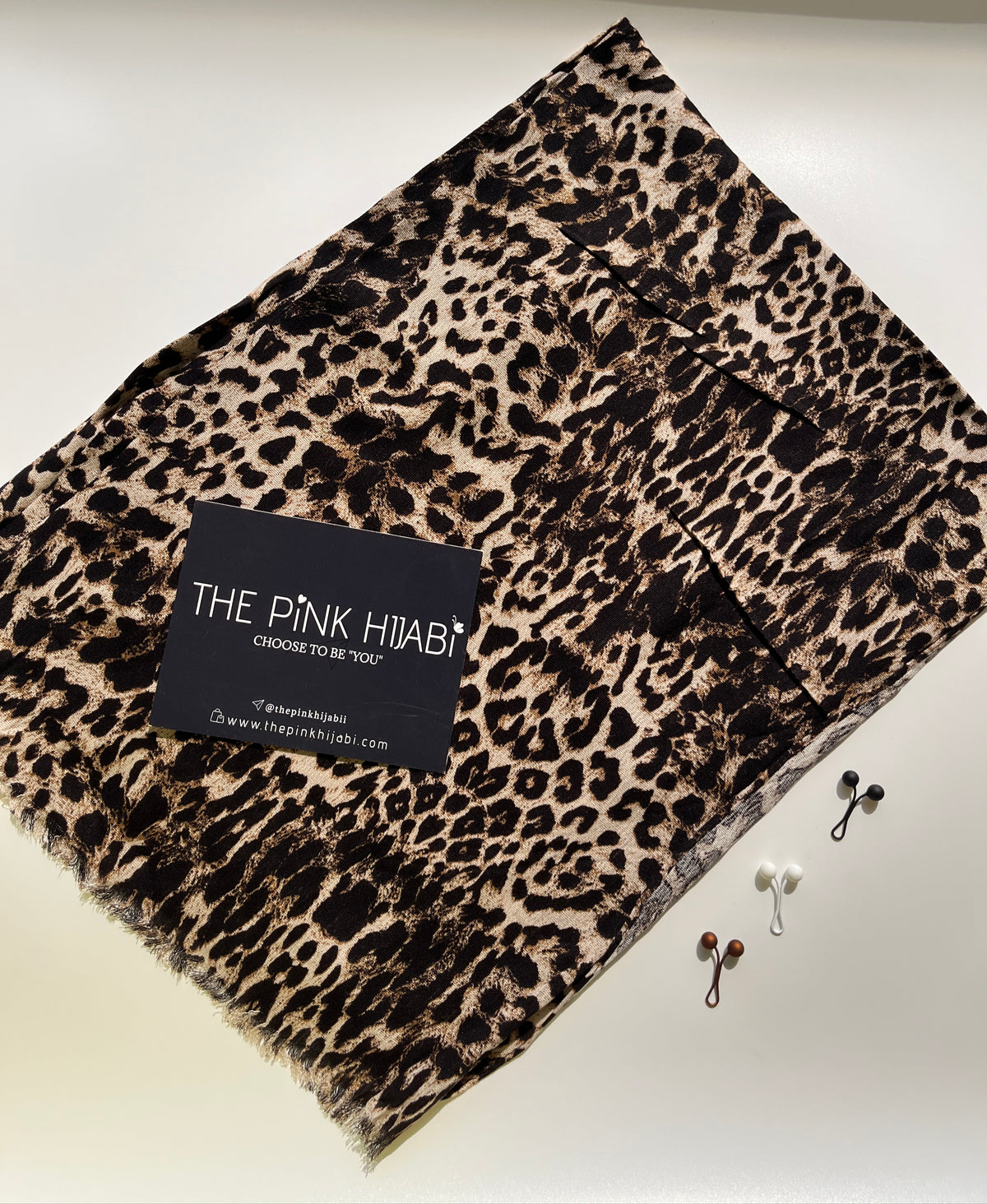 Leopard Luxe Print Hijabs Combo set of 6 | The Pink Hijabi