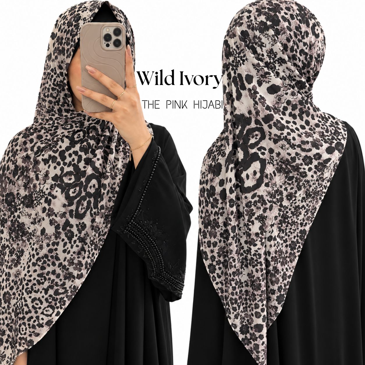 Wild Ivory Animal Print Scarves | The Pink Hijabi