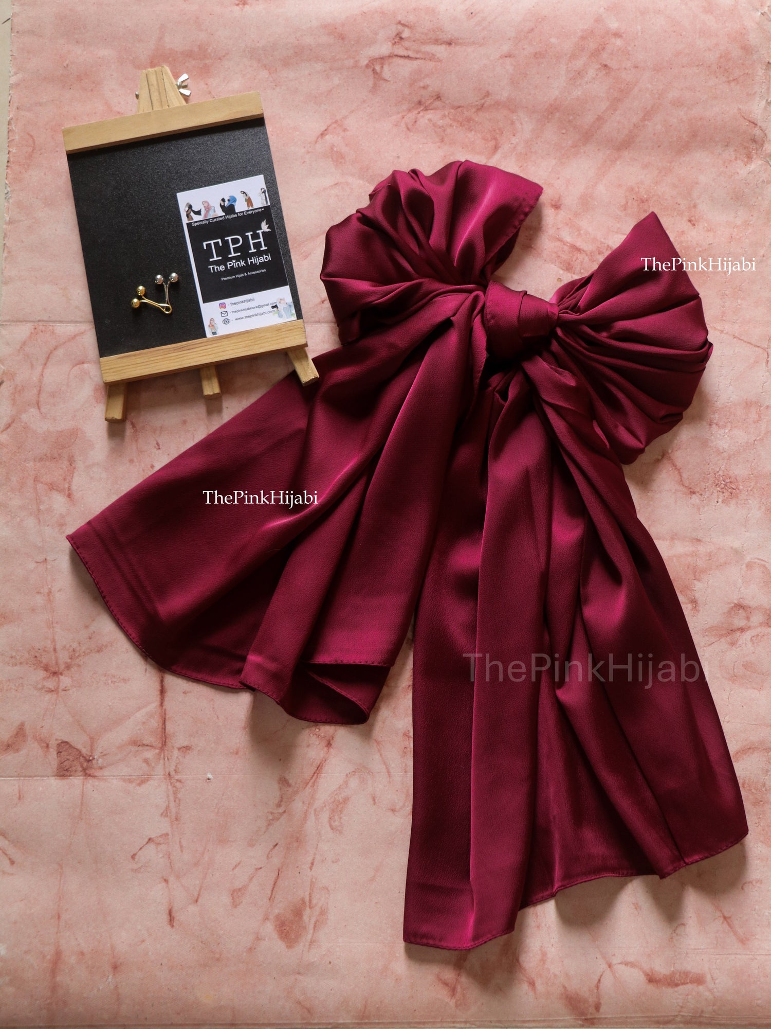 Premium Bubble Satin Hijab