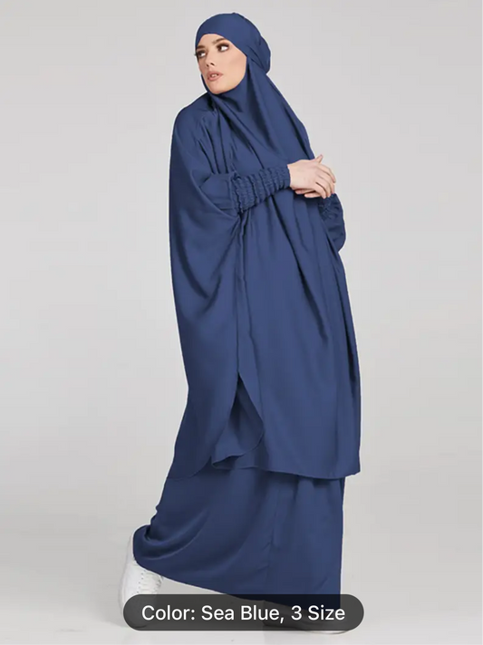 3 Pcs SKIRT JILBAB WITH NIQAB