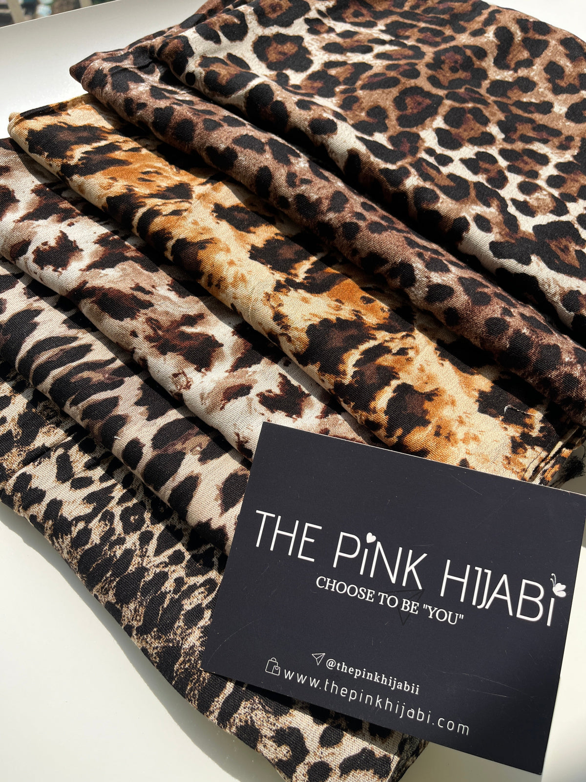 Luxe Leopard Print Premium Hijab Hamper