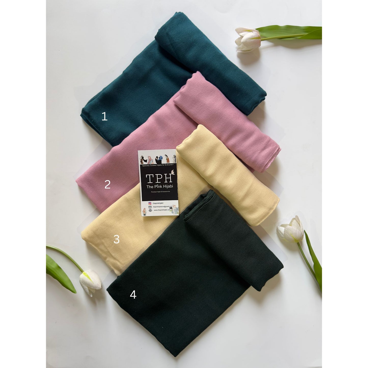Cotton Scarf | Soft, Breathable & Lightweight | The Pink Hijabi