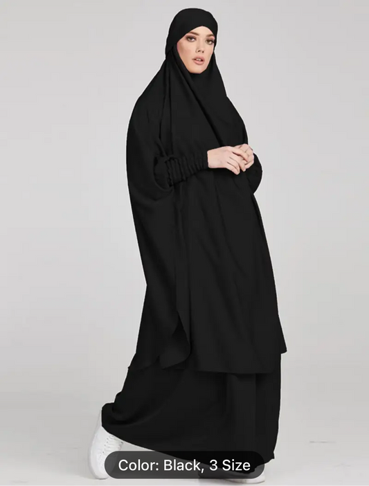 3 Pcs SKIRT JILBAB WITH NIQAB