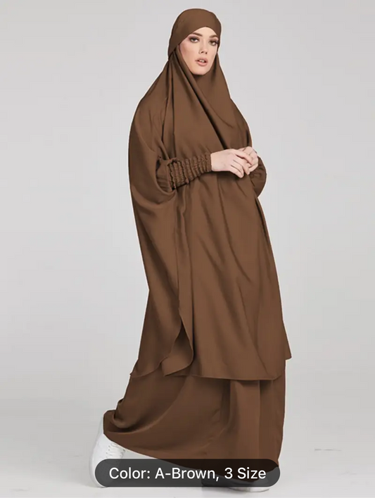3 Pcs SKIRT JILBAB WITH NIQAB