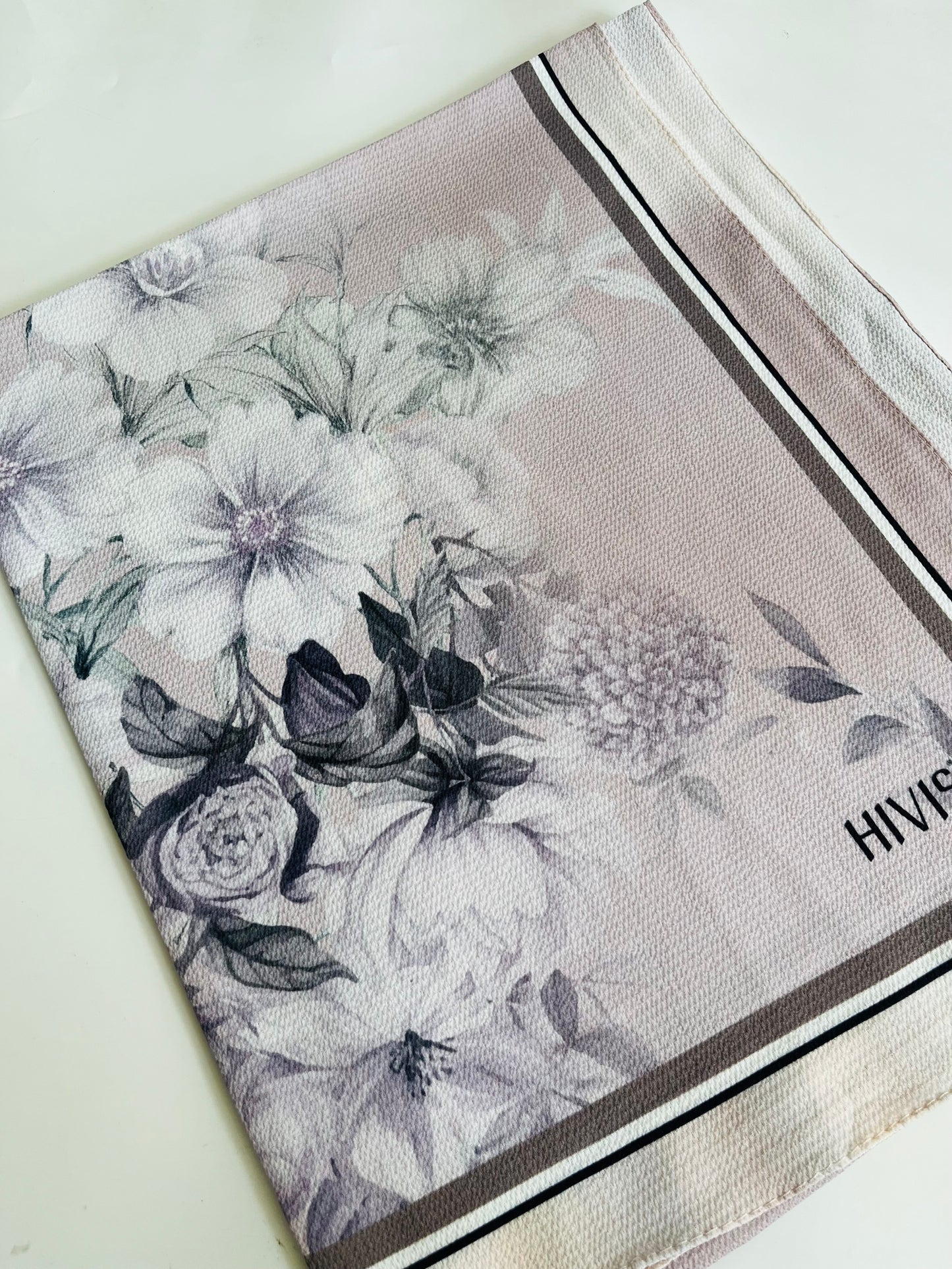 Floral Print Bubble Chiffon