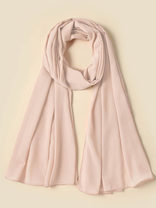 NUDE BEIGE GEORGETTE HIJAB