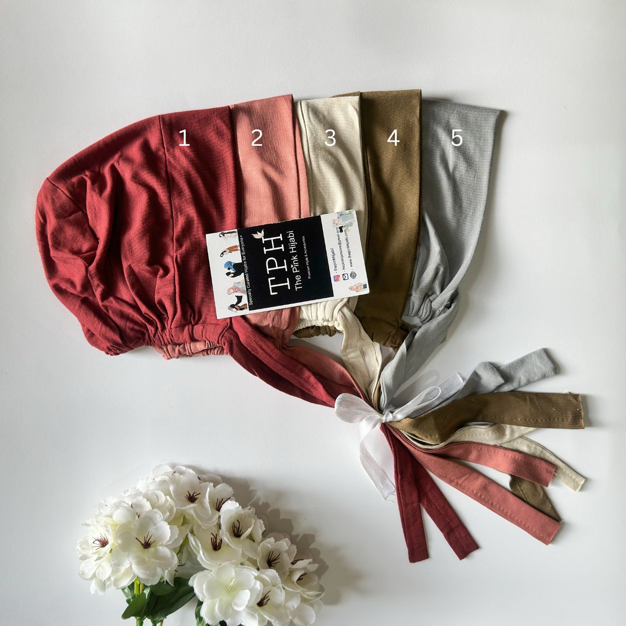 Premium Jersey Hijab Cap – The Classic Edit | 5 Shades