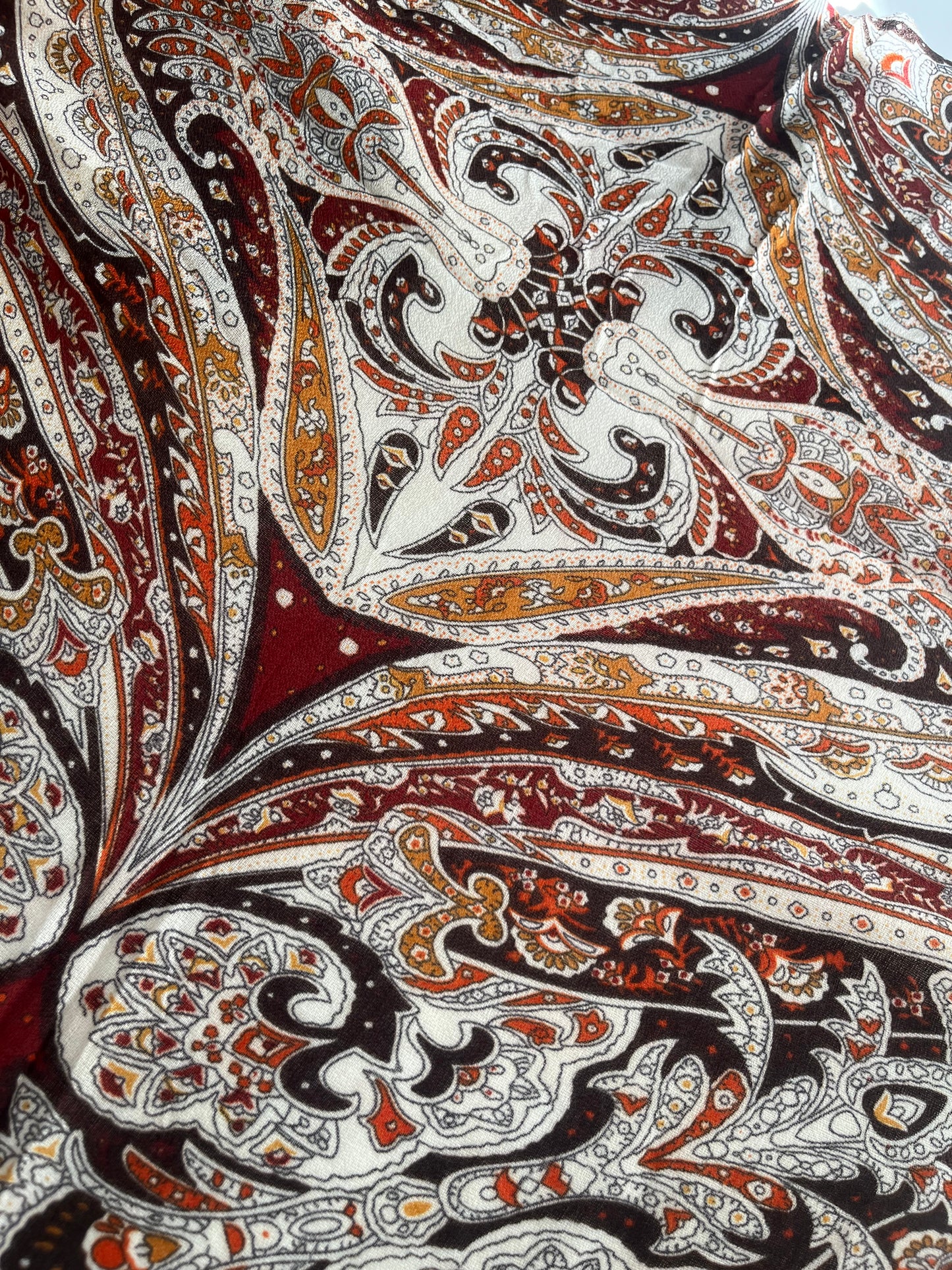 Branded Print Viscose Cotton