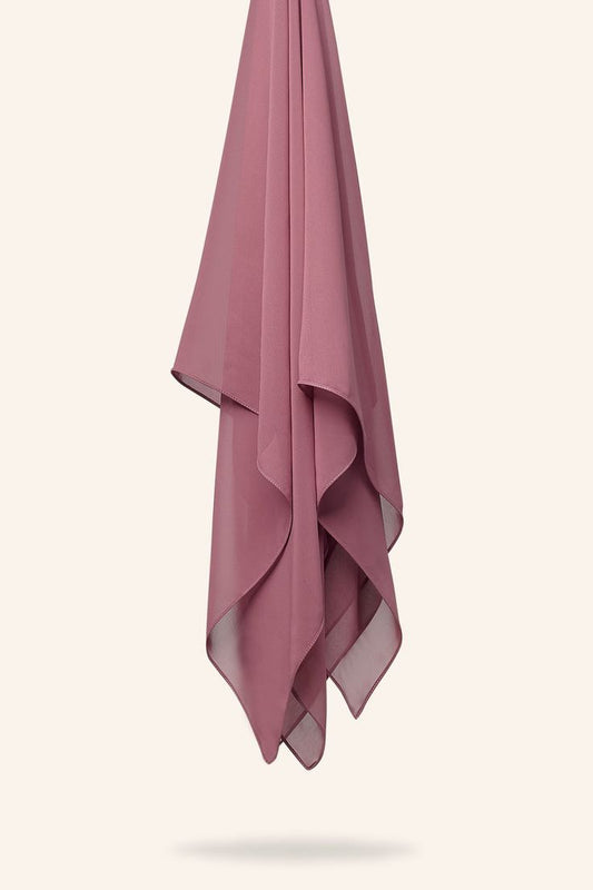 NUDE MAUVE GEORGETTE HIJAB