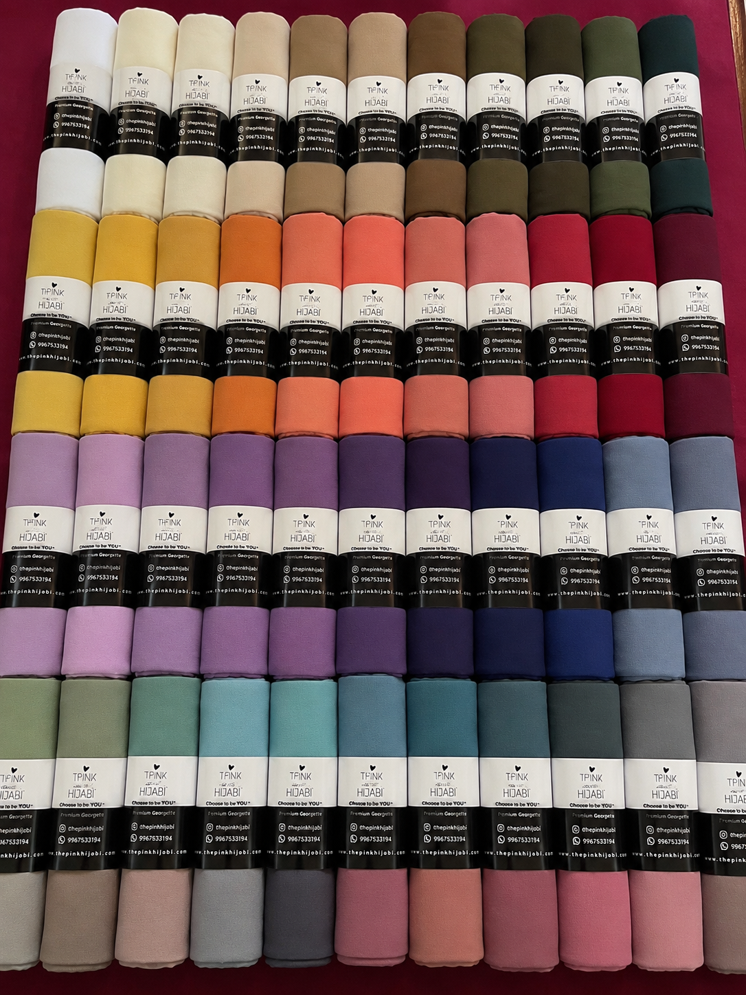 100 Pcs Hijab Distribution Pack