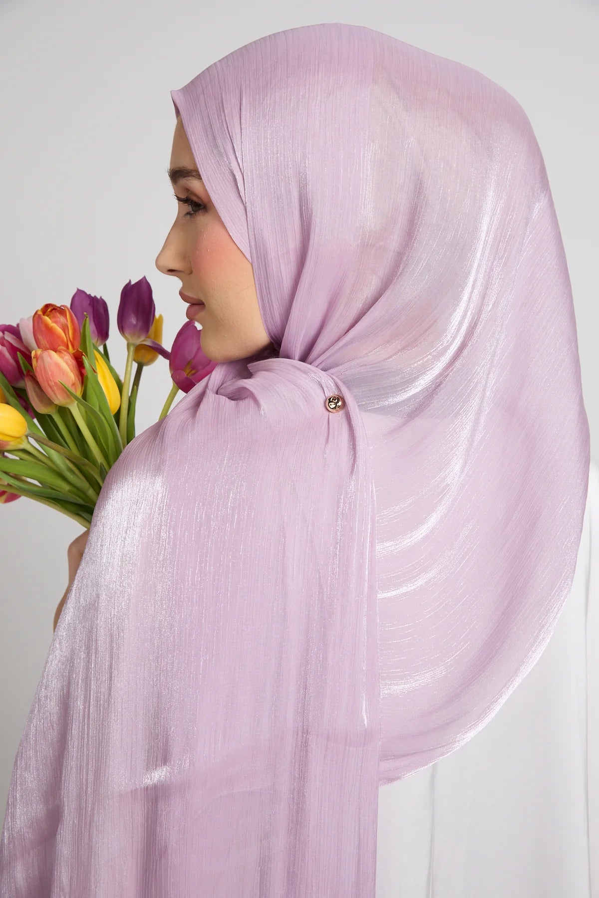 Organza Shimmer Hijab