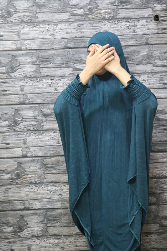 TEAL PRAYER DRESS