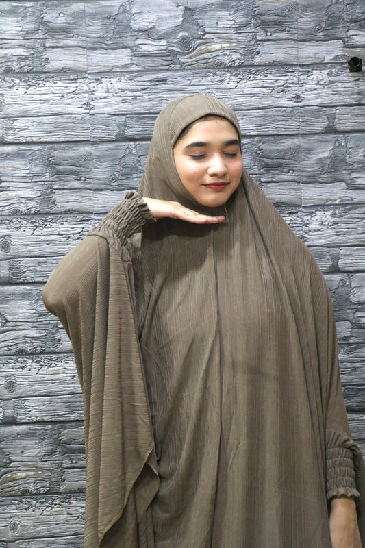 TAUPE PRAYER DRESS