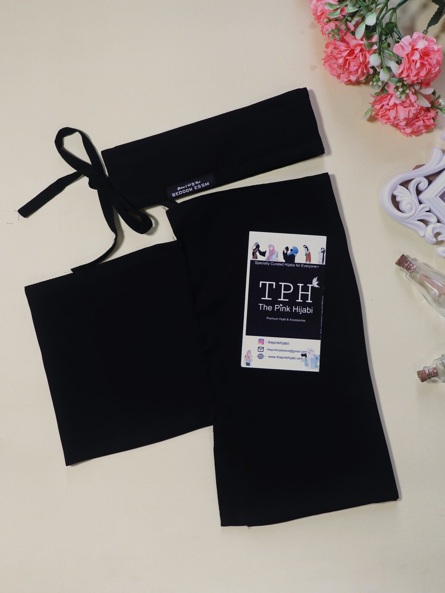 Classic Everyday Niqab – Full Coverage & Comfort