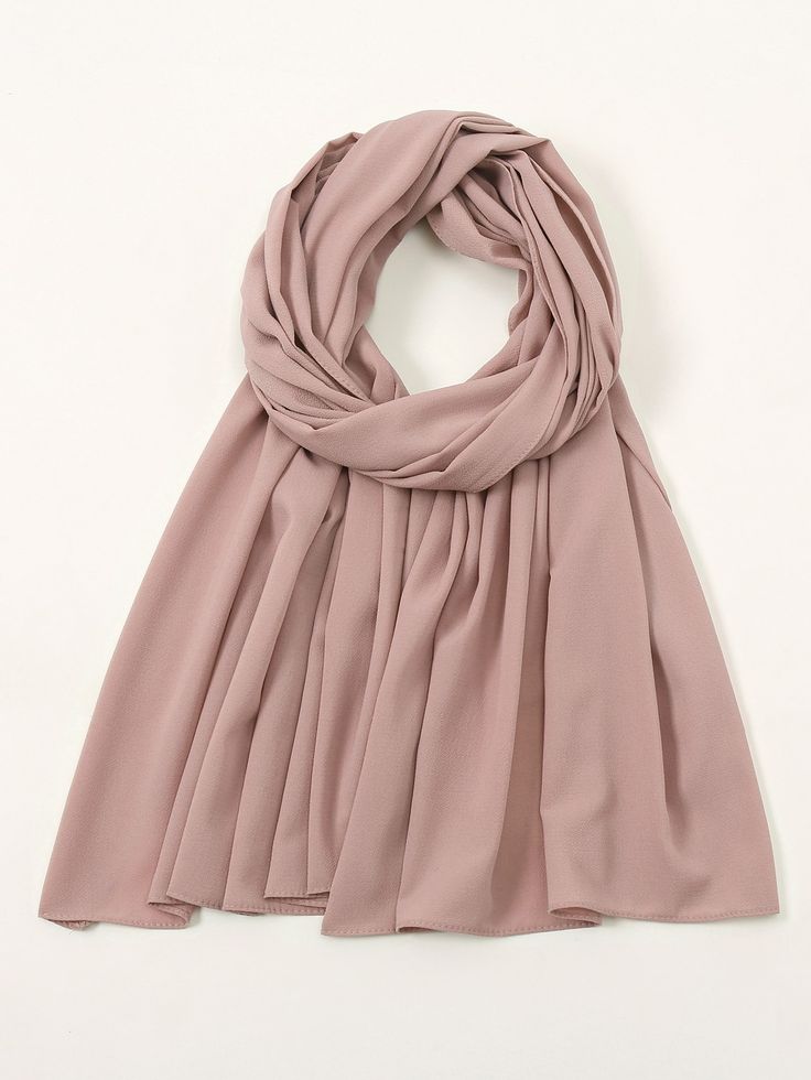 BIG SIZE NUDE CHIFFON HIJAB