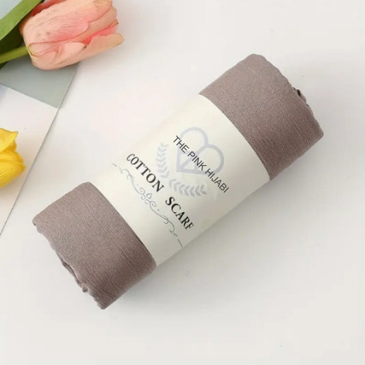 NUDE COTTON HIJAB