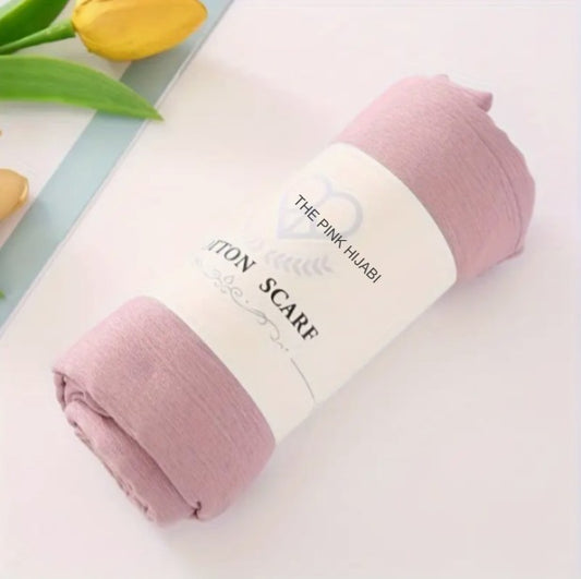 PINK COTTON HIJAB