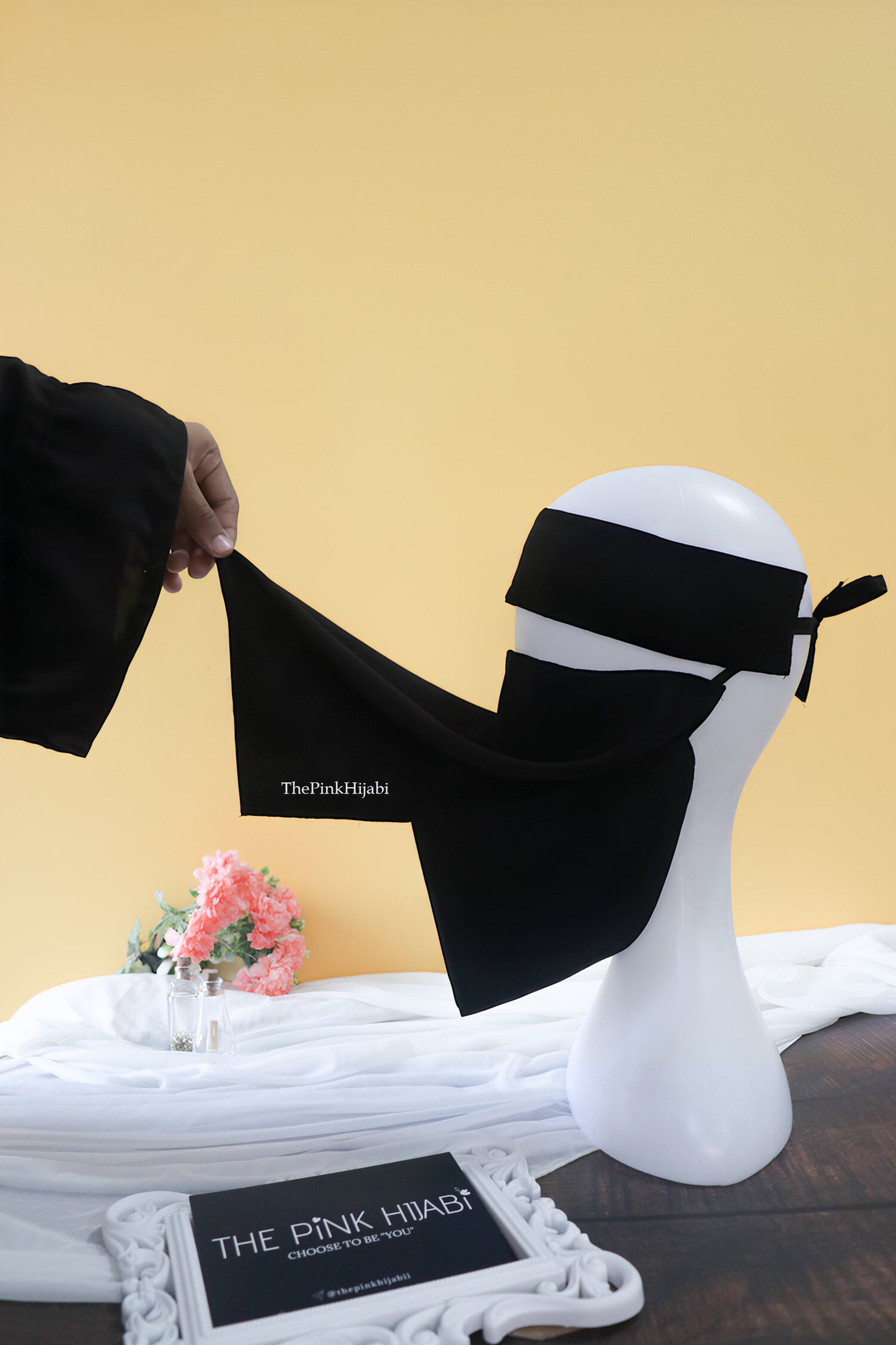 Classic Everyday Niqab – Full Coverage & Comfort