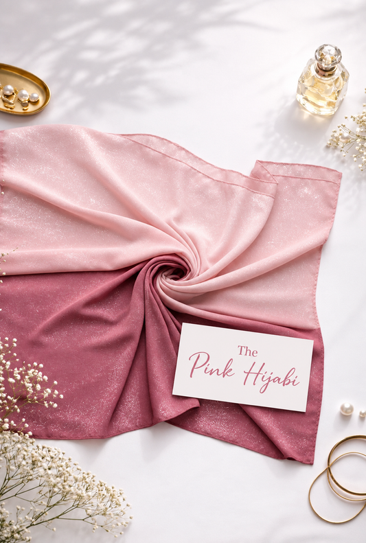 Premium Shimmer Ombre Hijab