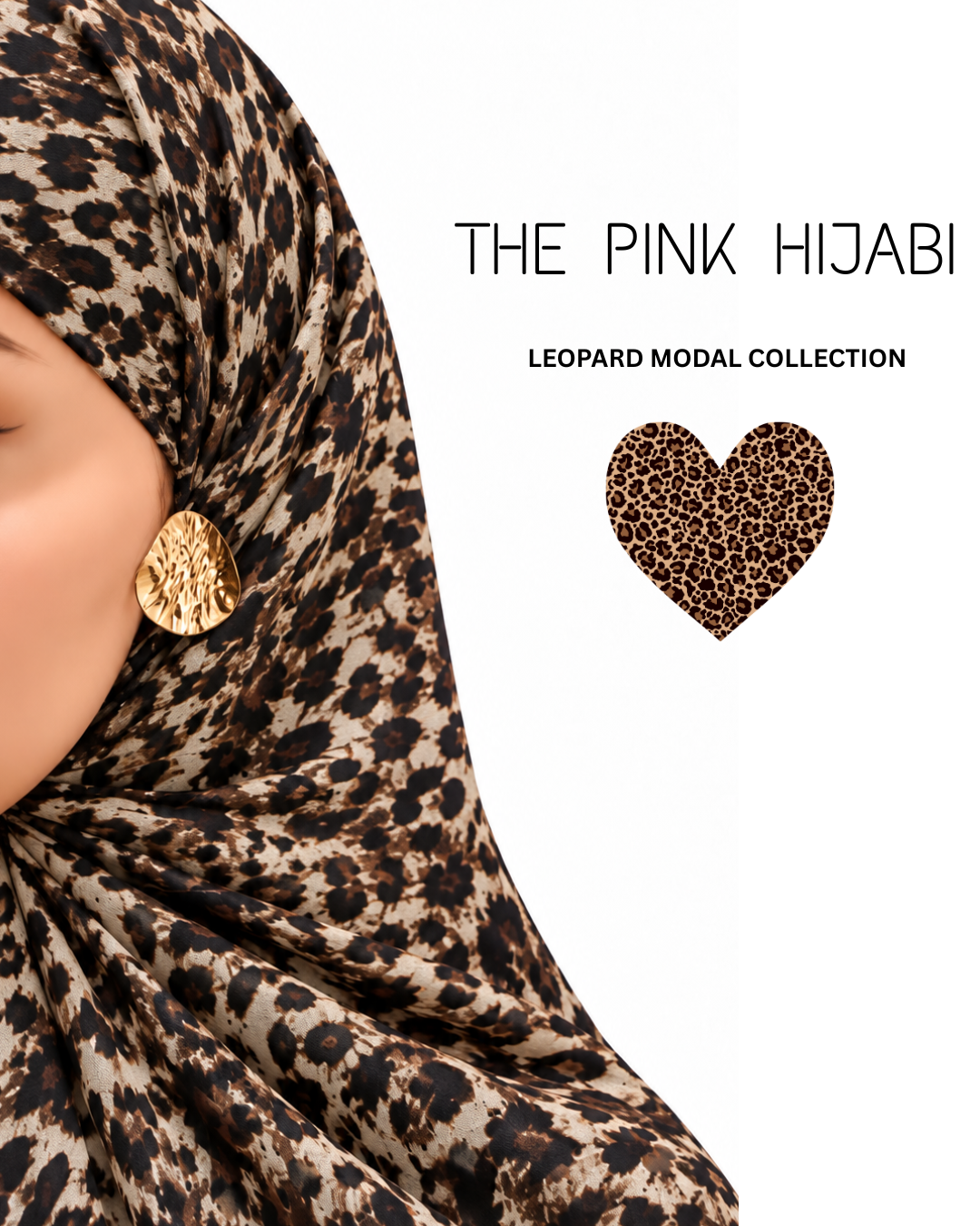 Leopard Savana Print Hijabs | The Pink Hijabi