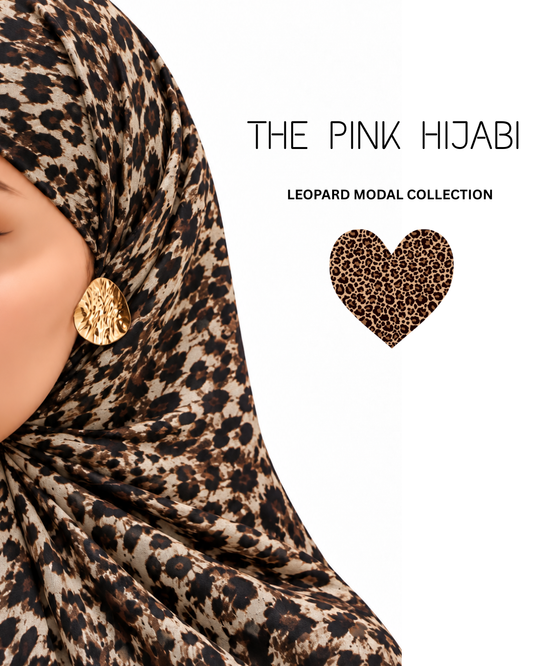 Leopard Savana Print Hijabs | The Pink Hijabi
